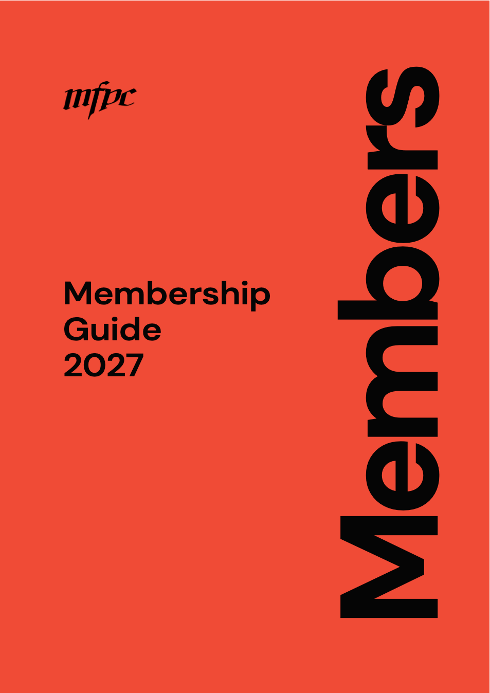 Members guide cover