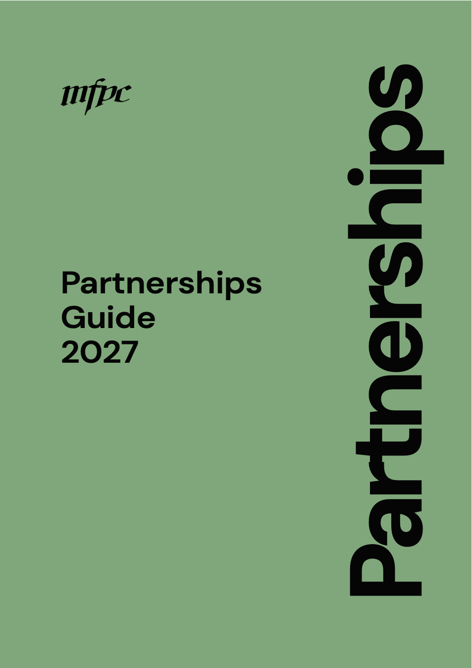 Partnerships guide cover